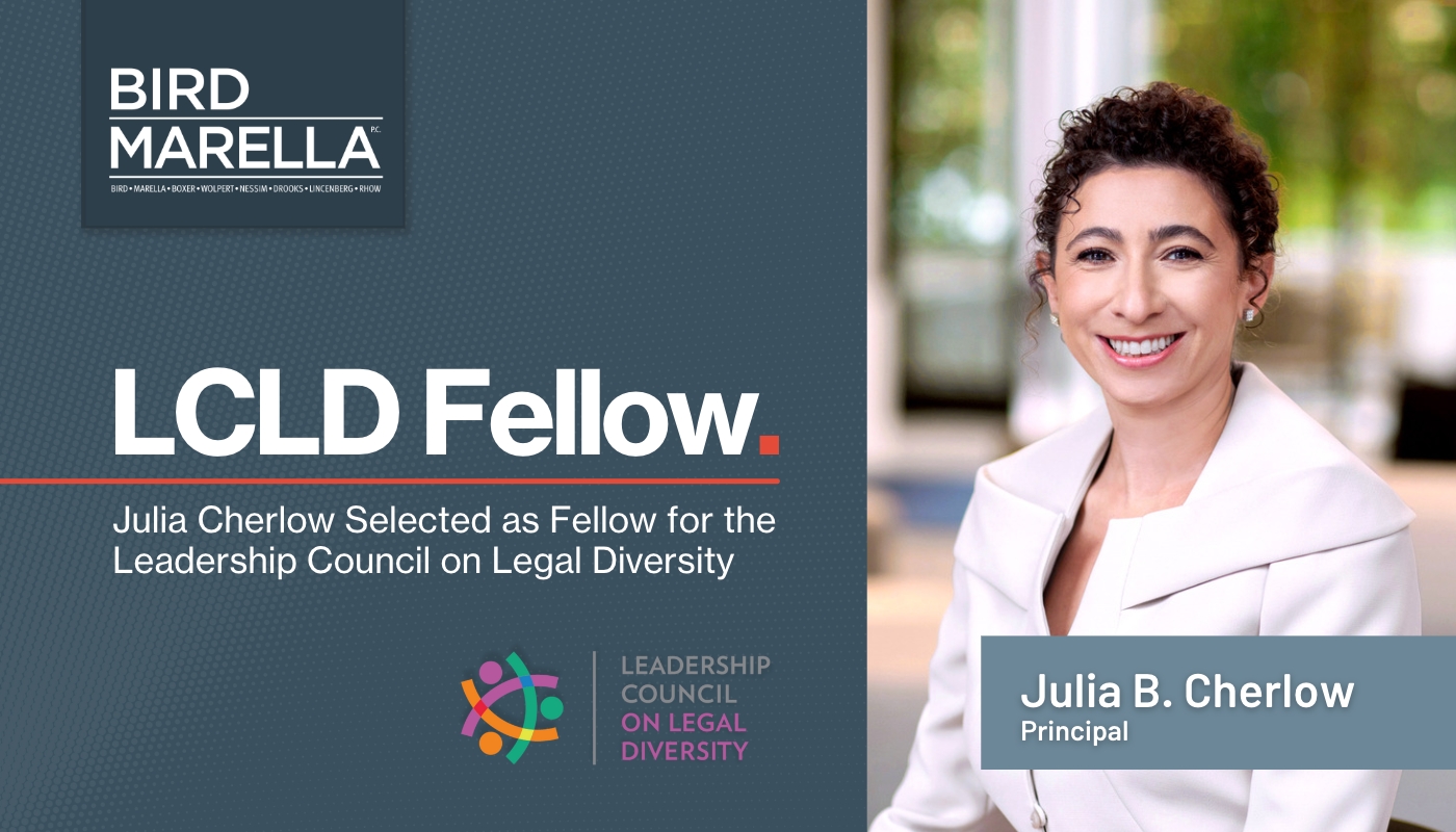 Julia Cherlow LCLD Fellow